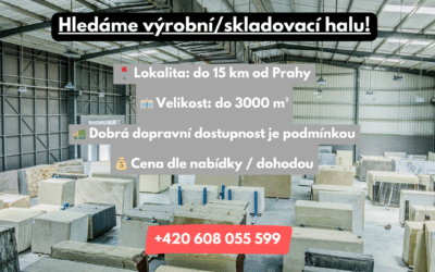 HLEDÁME KE KOUPI – VÝROBNÍ / SKLADOVACÍ HALU